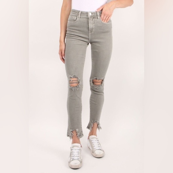 L’AGENCE High Line Skinny Jeans in Vineyard Wash - Picture 1 of 14